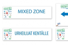 Kuopion  Kalevan Kisat 2014, opasteet