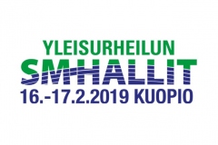 7 Yleisurheilun SM-hallit 2019 logon suunnittelu
