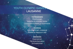 Lausanne 2020 Julisteet Nuorten Olympiajoukkue