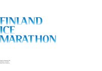 Finland Ice Marathon 2011, Tekstilogon suunnittelu, Pohjois-Savon Liikunta ry